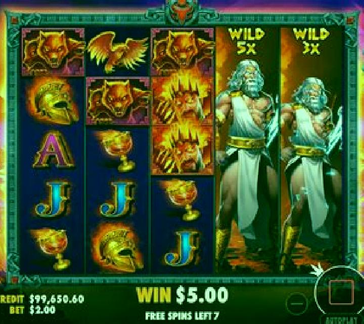 Zenia Queen of War slot game