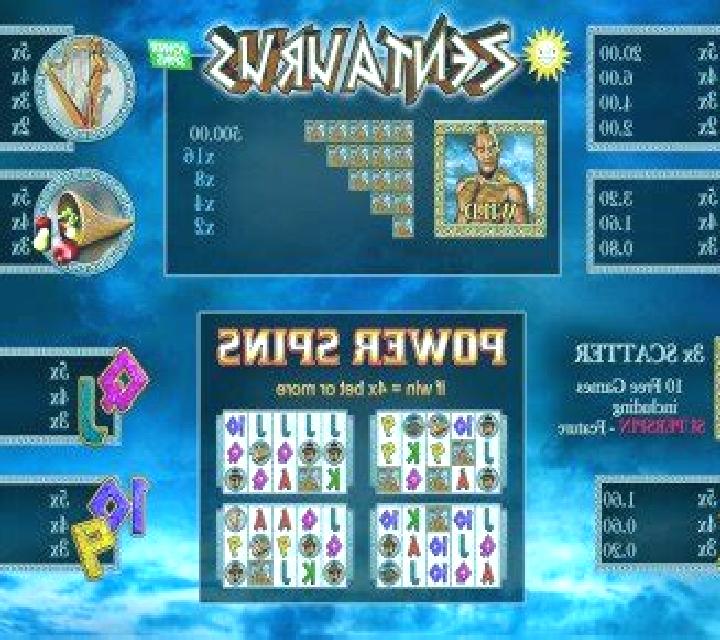 Zentaurus Power Spins online slot