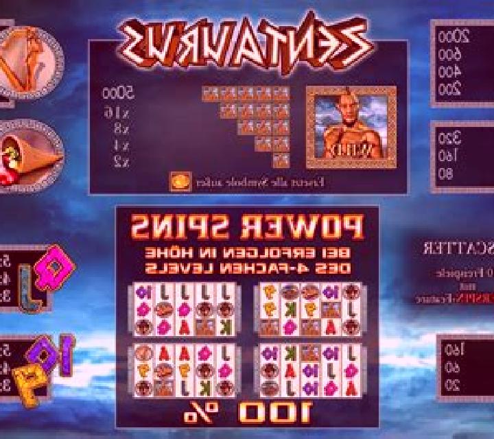 Zentaurus Power Spins slot game