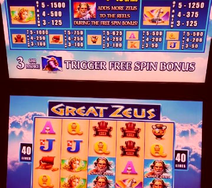 Zeus 1000 (WMS) slot game
