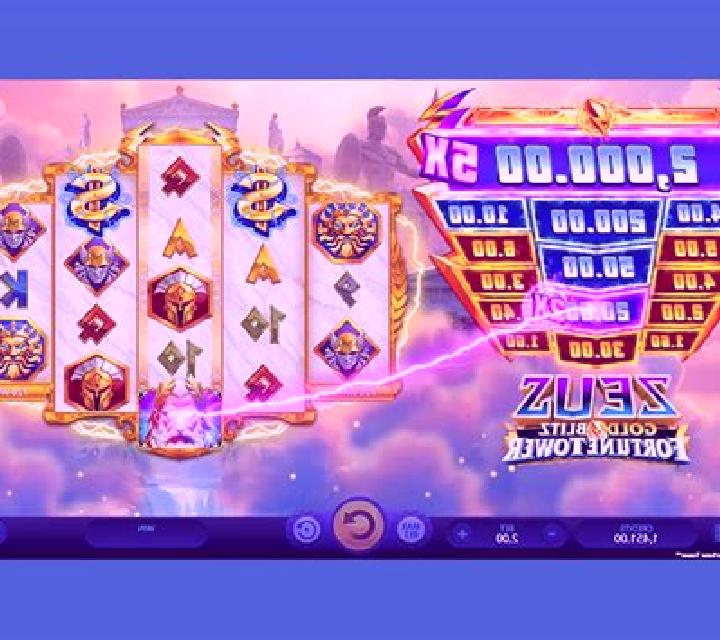 Zeus Gold Blitz Fortune Tower slot game