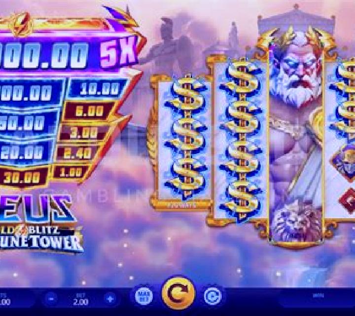 Zeus Thunder Fortunes slot machine