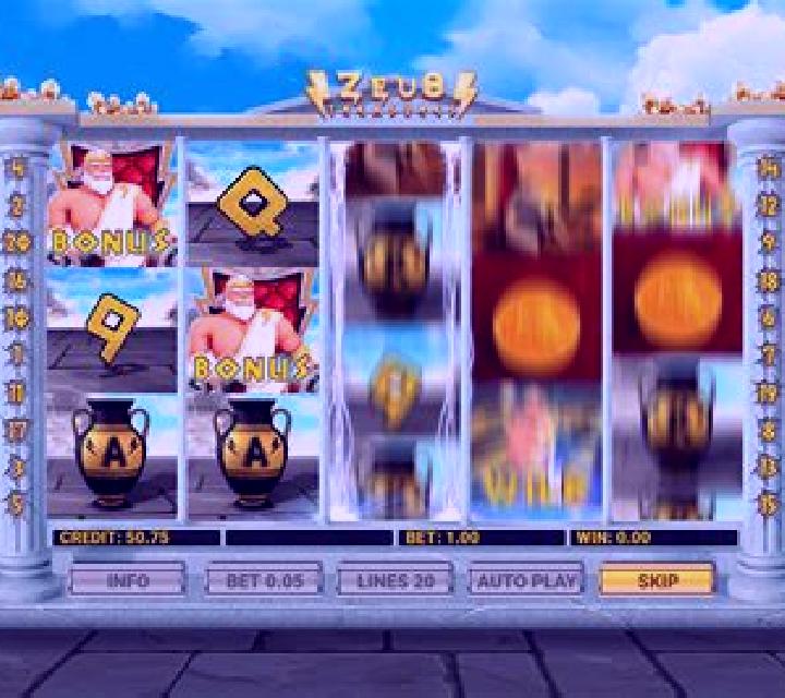 Zeus Treasures slot machine