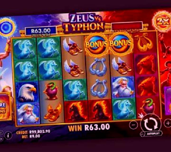 Zeus vs Typhon slot game