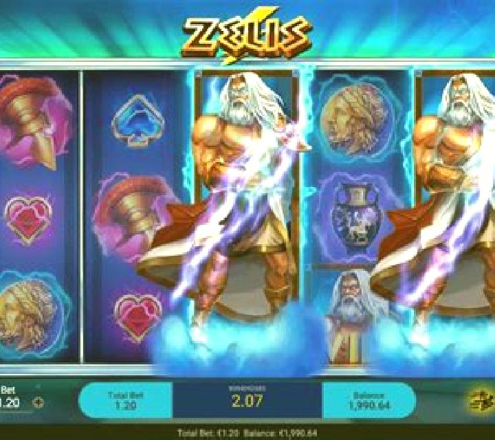 Zeus Wilds Spin Royal slot machine