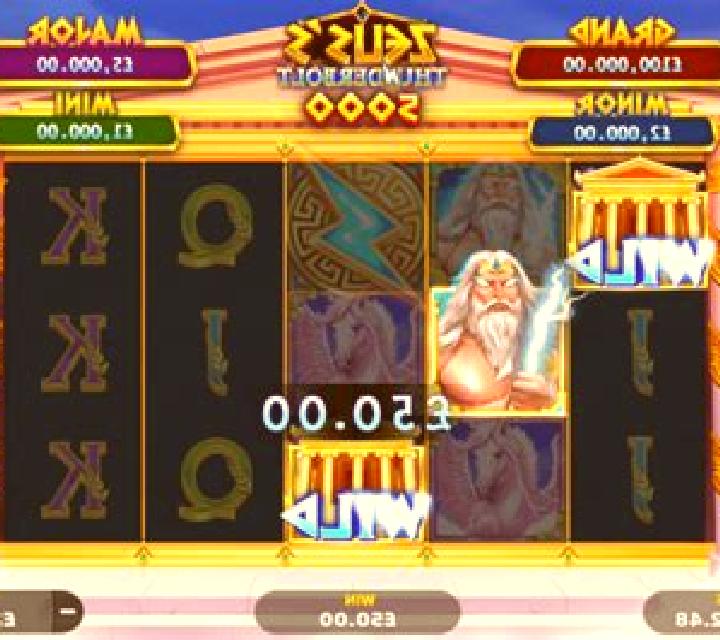 Zeus s Thunderbolt 5000 slot game