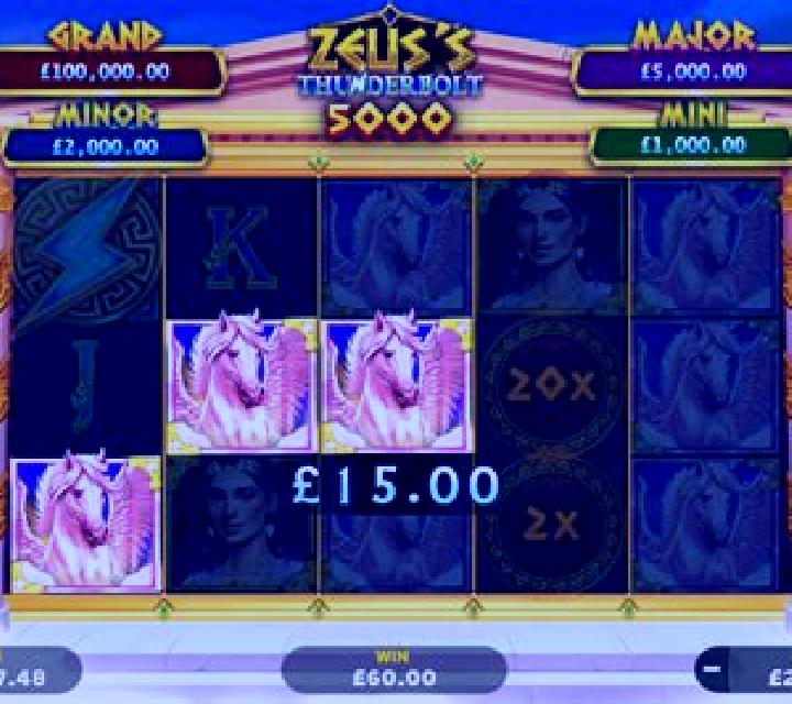 Zeus s Thunderstrike slot machine