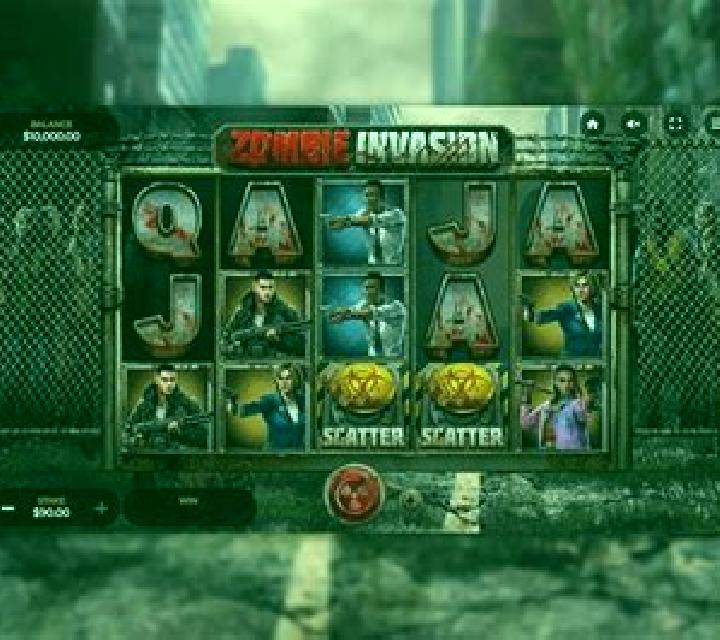 Zombie Invasion slot game