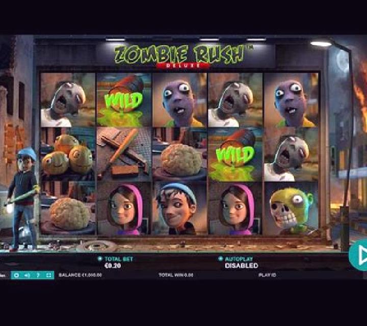 Zombie Rush (Leander Games) online slot