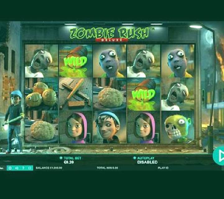 Zombie Rush (Leander Games) slot machine