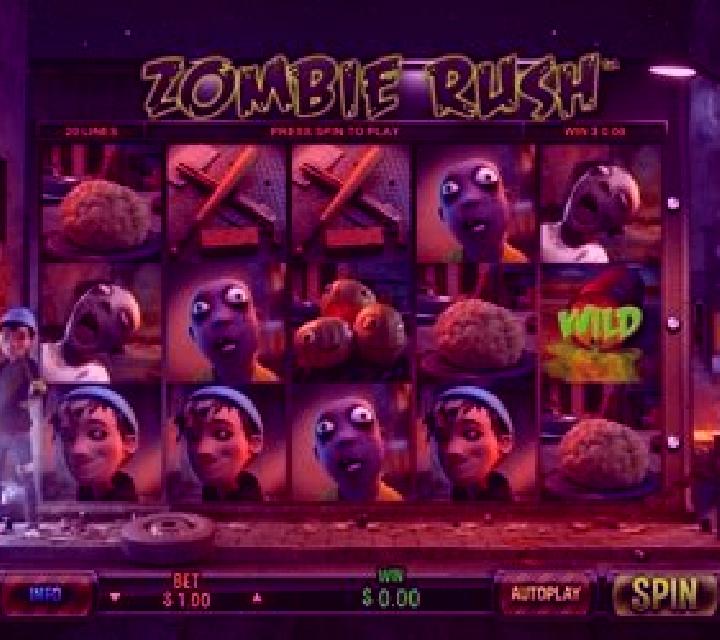 Zombie Rush (Leander Games) slot