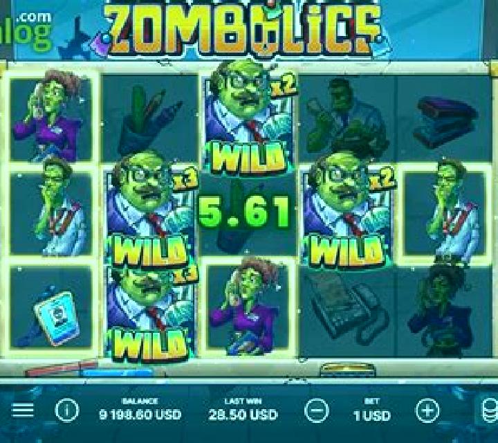 Zombolics online slot