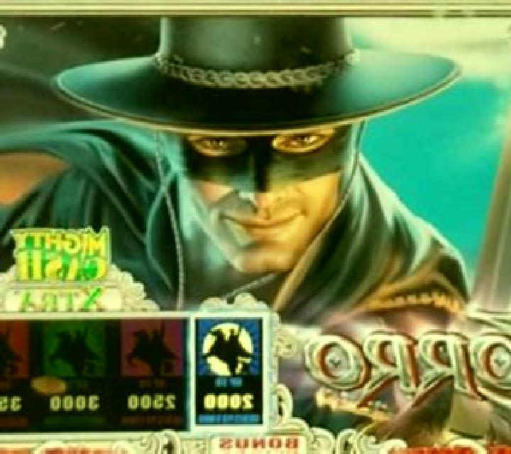 Zorro (Aristocrat) slot game