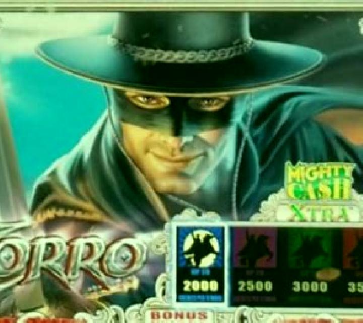 Zorro (Aristocrat) slot machine